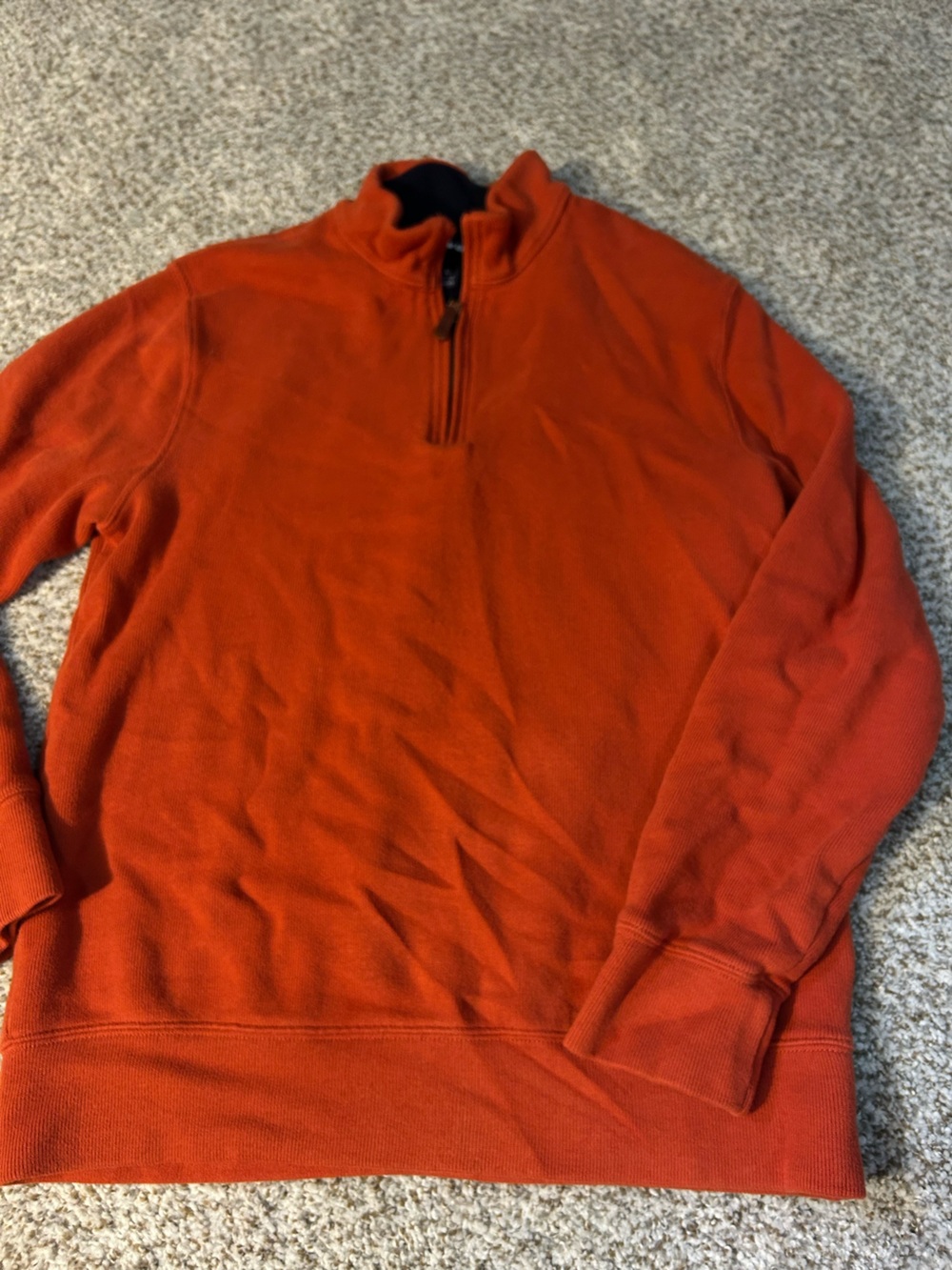 Lands' End Men's Half-Zip Sweater